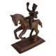 Brass Rani Laxmibai On Horse Statue