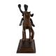 Brass Rani Laxmibai On Horse Statue