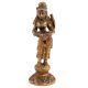 Tribal Woman Statute In The Village Scene