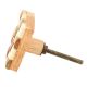 Square Checkerboard Wooden Resin Cabinet Knobs