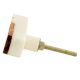 Half Moon Marble Wooden Cabinet Knobs
