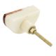 Half Moon Marble Wooden Cabinet Knobs