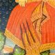 Handmade Multi-coloured Painted Of  Rajasthani King Seated On Throne