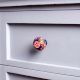 Hand Painted Kashmiri Indian Cabinet Knobs
