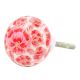 Red Floral Hand Painted Kashmiri Indian Cabinet Knobs