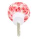 Red Floral Hand Painted Kashmiri Indian Cabinet Knobs