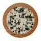 Green White Stone Embedded In Wooden Cabinet Knobs