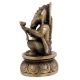 Holy God Ganesha Statue In Antique Brass