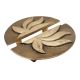Embellished Decorative Lotus Door Handle