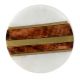 White Marble Wooden Dresser Knobs