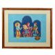 Lord Krishna playing Holi with the Gopis