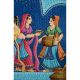 Lord Krishna playing Holi with the Gopis