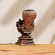 Hadmade Brown Brass Laxmi Narayan Statue With Sheshnag
