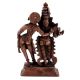 Statue Of Lord Krishna Playing Flute Alongside Goddess Radha
