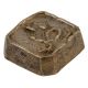 Handmade Golden Brass Paper Weight Square Shaped For Decoration