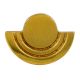 Golden Semi Circled Iron Cabinet Knob