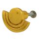 Golden Semi Circled Iron Cabinet Knob