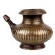 Handmade Brown Brass Water Pot with Spout for Daily Worship