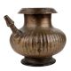Handmade Discolored Black Brass Pot Abhishek Patra