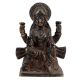 Handmade Black Brass Goddess Laxmi Statue