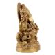 Handmade Golden Brass Lord Ganesha Blessing pose