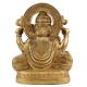 Handmade Golden Brass Lord Ganesha Blessing pose