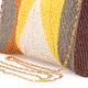 Geometric Beaded Evening Clutch Purse with Gold Chain Strap