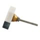 Forest Green and White Square Stone Cabinet Knobs