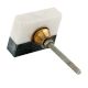 Forest Green and White Square Stone Cabinet Knobs
