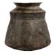 Handmade Black Patina Brass Rare South Indian Water Pot