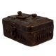 Handmade Brown Brass Square  Brass Container Or Storage Box