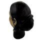 Handmade Black And Golden Gangaur or Gauri Face Statue For Gifting