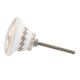Grey and White Golden Checkerboard Cabinet Knobs