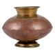 Copper And Golden Ganga Jamuna Pot