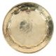 Multicolored Brass Plate Wall Hanging With Handmade Inlaid Work