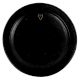 Black And Golden Brass Wall Hanging Plate With Bidri Work