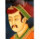 Mughal Emperor Miniature Canvas Painting