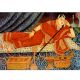 Queen Smoking A Hookah Canvas Painting