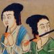 Canvas Painting Of 4 Women Playing Flutes