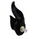 Black Fox Face Iron Cabinet Knobs