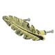 Yellow Feather Distressed Iron Handles