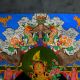 Tibetan Thangka Painting Of Buddhist Vasudhara
