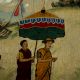 Traditional Tibetetian  Festival Folk Painting On Canvas