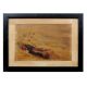 Village Landscape Painting On Canvas Long Shot View