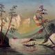 Framed Print Of Natural Landscape Painting