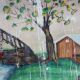 Rustic Farmhouse Canvas Wall Painting