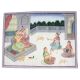 Mughal Miniature Painting Emperor Jahangir Enjoying Romance