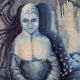 Oil Painting OF Nun With A Child