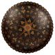 Brass Scalloped Edge Brass Bowl