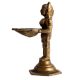 Golden Brass Deep Laxmi Holding Diya